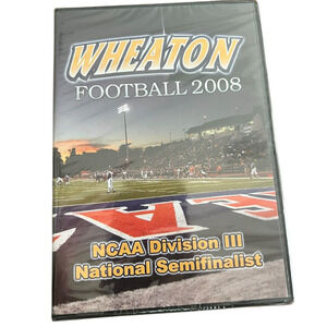 2008 WHEATON COLLEGE Wheaton Thunder Football DVD NCAA Division III (New Sealed)